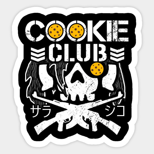 SARA SYCHO ''COOKIE CLUB'' Sticker by KVLI3N